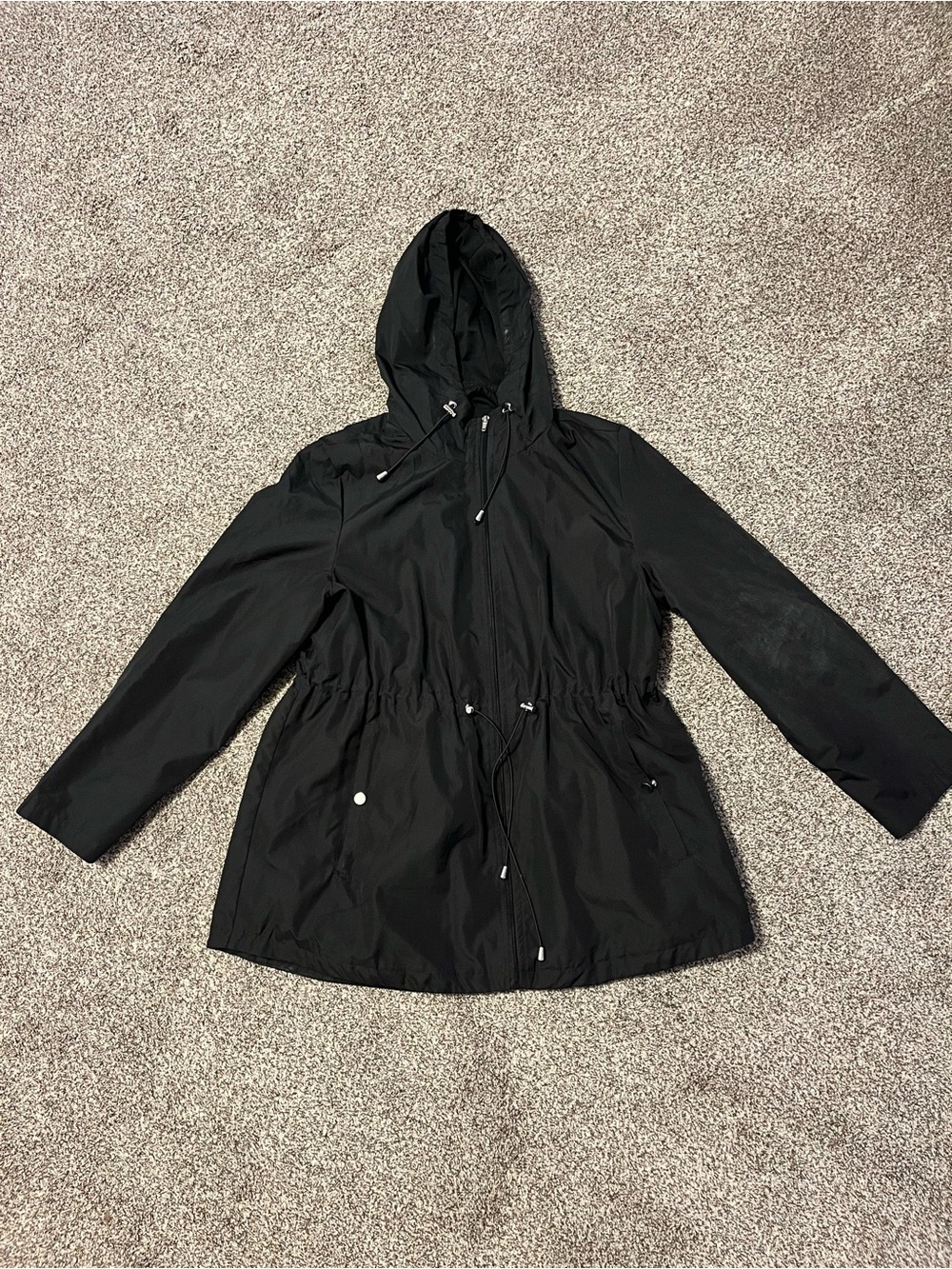 INTL Details Parka In A Pocket Women’s Raincoat
